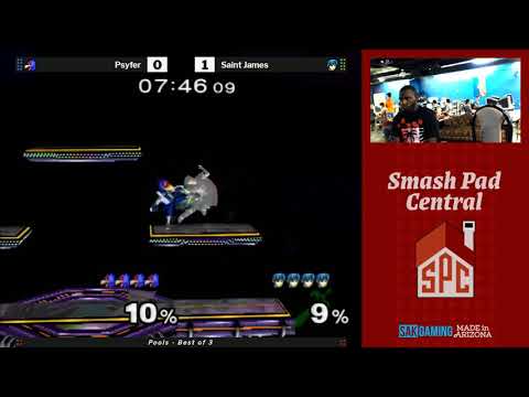 SPC 131 Pools - Psyfer (Falco) vs Saint James (Marth)
