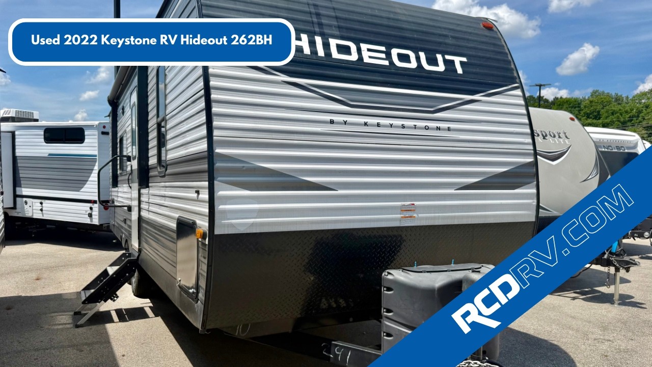 A photo of this 2022 Keystone Rv Hideout 262BH