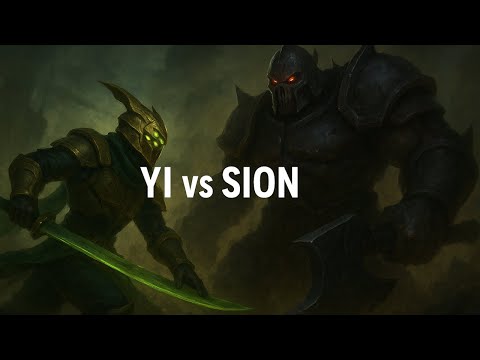 Team Started Tilting so i had to Start Performing Quickly - Master Yi vs Sion Top Lane
