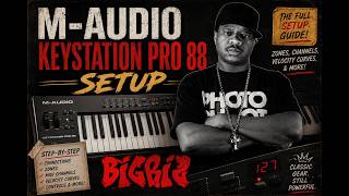 Video thumbnail for M-Audio KeyStation Pro 88 Set up by BigRizBeats