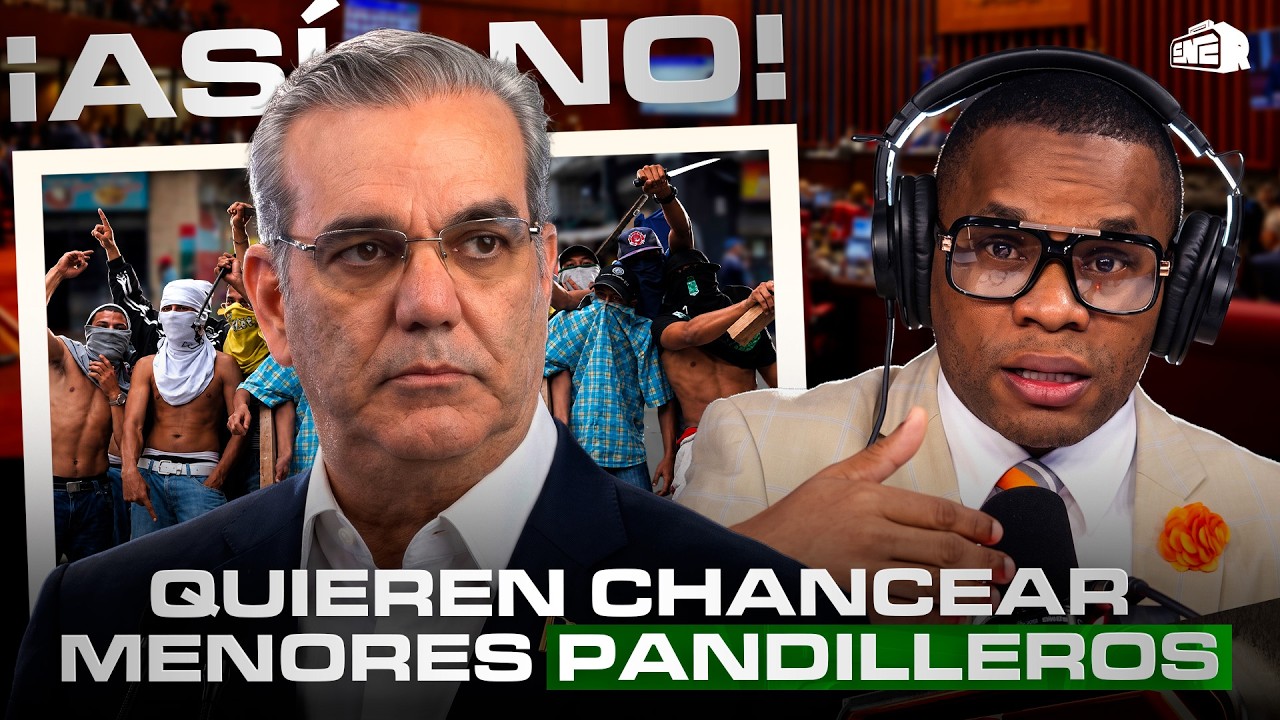 ¡ASÍ NO! PRESIDENTE QUIERE CHANCEAR A MENORES PANDILLEROS AUNQUE DELINCAN