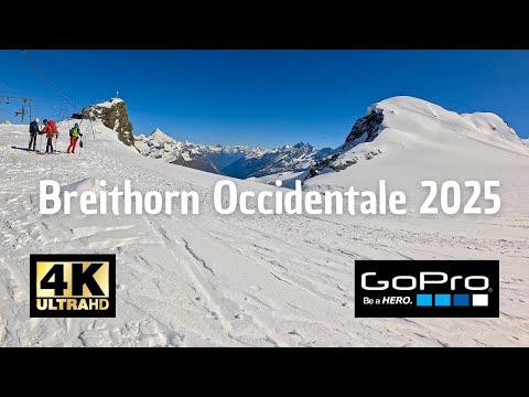 Breithorn occidentale scialpinismo