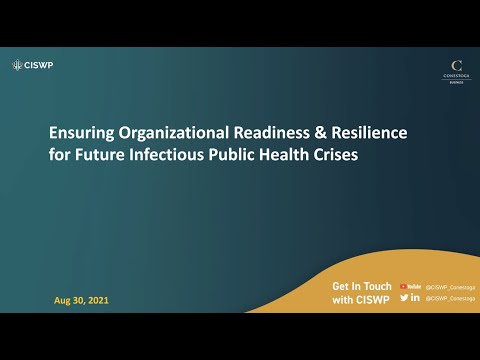 
<span>Ensuring Organizational Readiness and Resilience for Future Infectious Public Health Crises</span>
