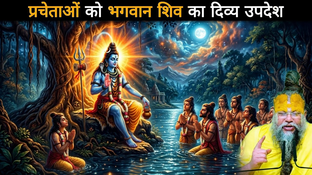 प्रचेताओं को भगवान शिव का दिव्य उपदेश | श्रीमद्भागवत की अमृत कथा