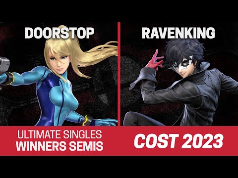 COST 2023 Singles Winners Semis - Doorstop (Zero Suit Samus) vs Ravenking (Joker) - SSBU Tournament