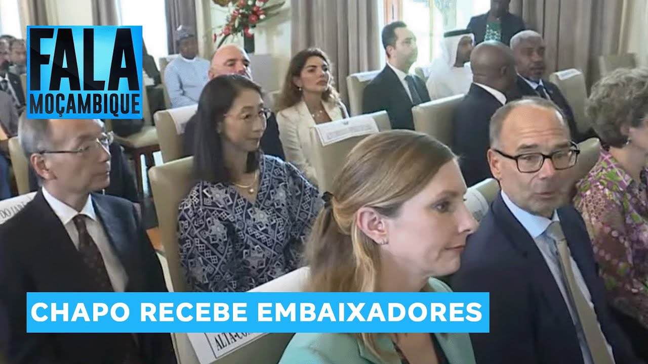 Chapo recebeu cumprimentos do corpo diplomático acreditado em Moçambique por ocasião do início d ano