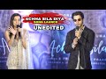 ACHHA SILA DIYA Song Launch UNEDITED Nora Fatehi Rajkummar Rao