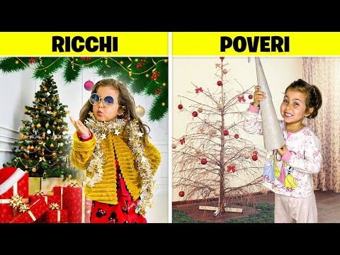RICCHI VS POVERI A NATALE! - Stefano e Ilary