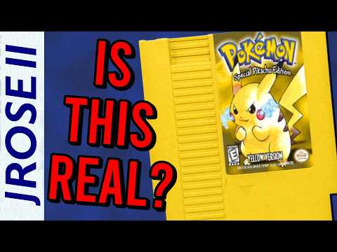 Pokemon Yellow *NES* is truly BIZARRE 