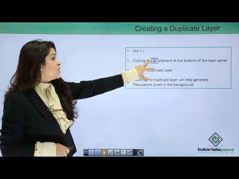 Photoshop Creating a Duplicate Layer