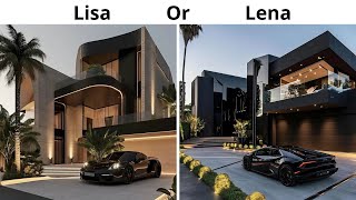 Download lagu LISA or LENA😍❤️|| Luxurious houses, rooms, bedrooms🏠✨ mp3