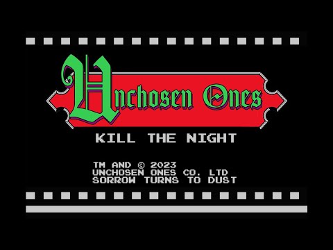 UNCHOSEN ONES - Kill The Night || "CASTLEVANIAN" LYRIC VIDEO (2023)