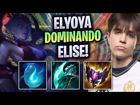 ELYOYA DOMINANDO CON ELISE! - MAD Elyoya Juega Elise Jungla vs Wukong! | Season 2023