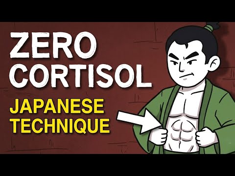 How to drop Cortisol to Force Your Body to Burn Visceral Fat (Japanese Routine)