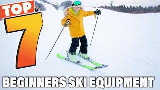 Best Ski Equipment for Beginners | Must-Have Gear for New Skiers