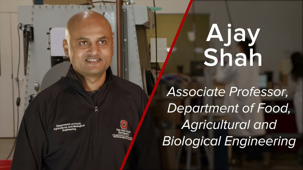 2021 CFAES Distinguished Junior Faculty Research Award Recipient: Ajay Shah