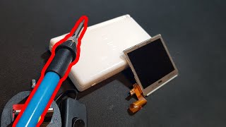 Repairing a Nintendo DS Lite with NO Experience | Soldering Edition