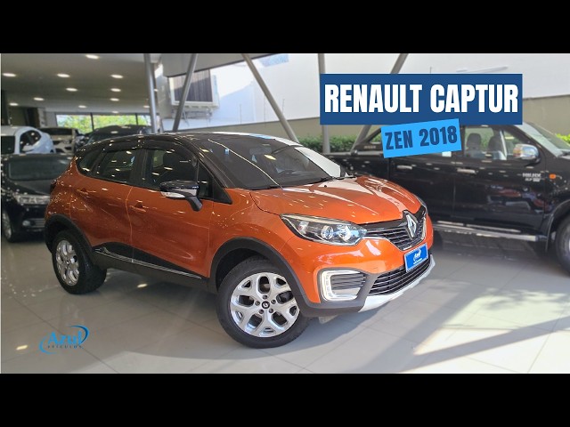 Vídeo RENAULT CAPTUR 1.6 16V SCE FLEX ZEN X-TRONIC