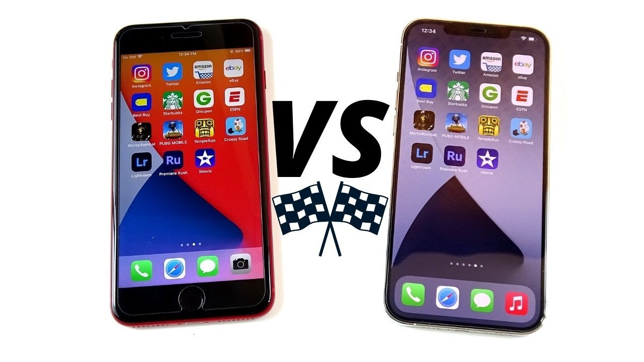 iPhone 8 Plus vs iPhone 12 Pro Max Speed Test!