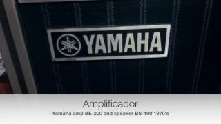 Video thumbnail for Yamaha amp BE-200 and speaker BS-100 1970's by El ManoSanta