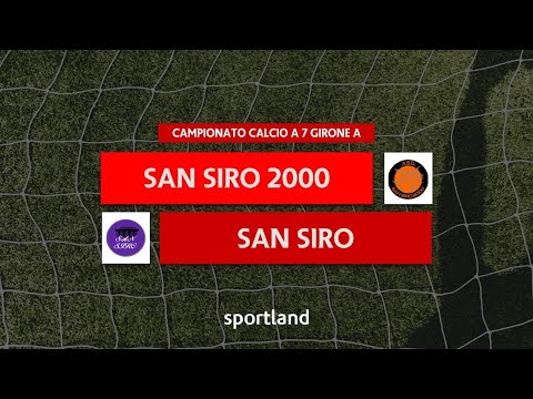 HIGHLIGHTS • Calcio a 7 • San Siro 2000 vs San Siro