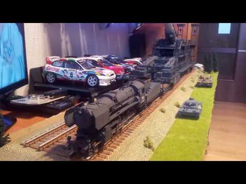 Krupp 80 cm Kanone Schwerer Gustav "DORA" Railway Gun 1:72 Hobby Boss