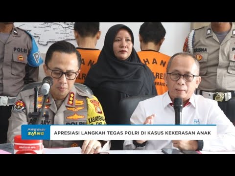 KEMEN PPPA APRESIASI LANGKAH TEGAS POLRI DI KASUS KEKERASAN ANAK