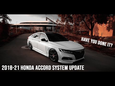 2018-2021 HONDA ACCORD INFOTAINMENT SYSTEM UPDATE PLUS BONUS SECRET!
