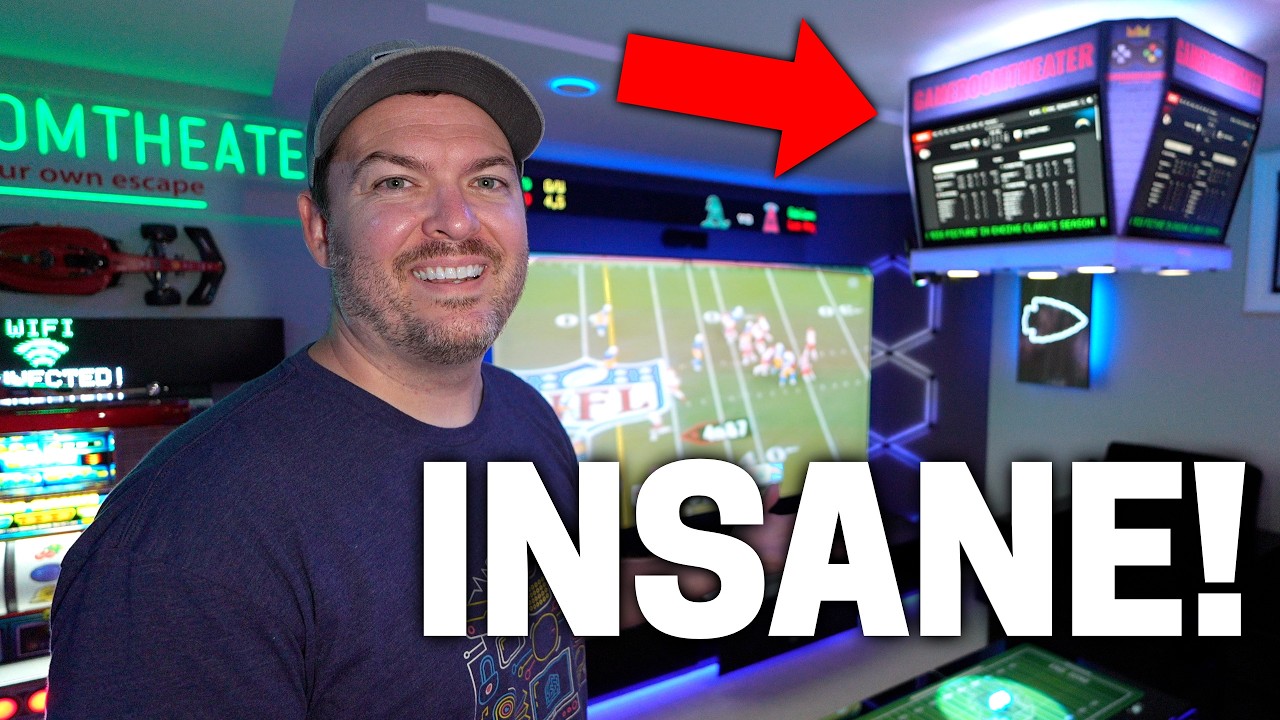 Touring the coolest Man Cave EVER!