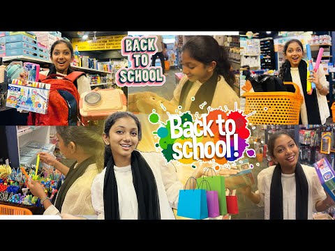 Mega🤩 Back to school 🛍️ Shopping vlog 🎉 edumart full shopping 