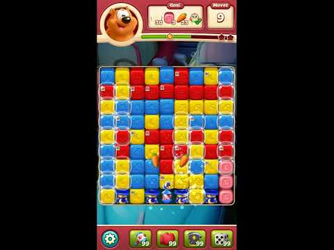 Toon Blast Level 8052 - NO BOOSTERS 🐻🐺🐱 | SKILLGAMING ✔️