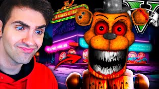 LOOKING FOR *FREDDY* from FIVE NIGHTS AT FREDDY'S: THE MOVIE in GTA 5!! 🍕😈