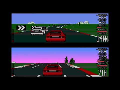 Lotus Esprit Turbo Challenge - Atari ST vs Atari STE