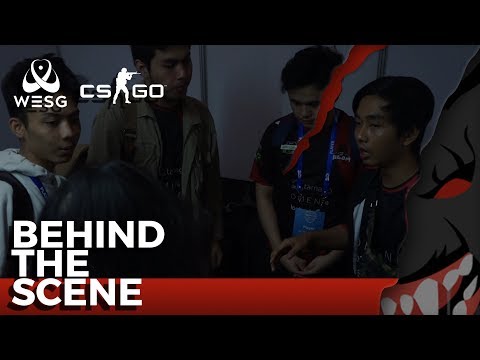 Behind The Scene : CSGO on WESG