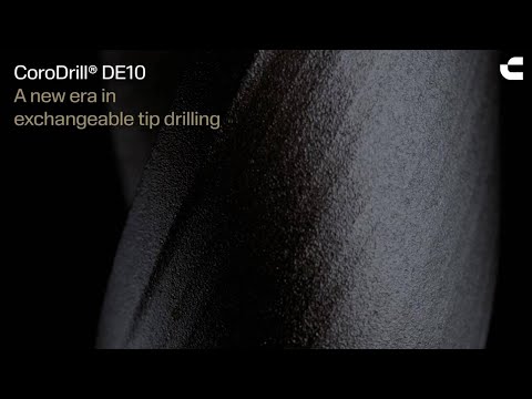 CoroDrill DE10 - No compromise