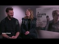 Jamie Dornan, Rosamund Pike - A Private War UK press junkets