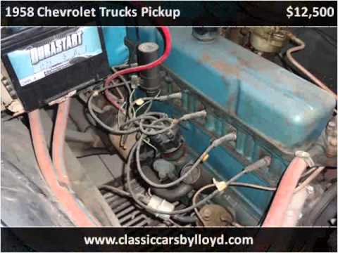 1958 Chevrolet Pickup (CC-711136) for sale in Charles City, Iowa