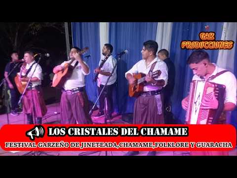 LOS CRISTALES DEL CHAMAME_FESTIVAL GARZEÑO DE JINETEADA,CHAMAME,FOLKLORE Y GUARACHA