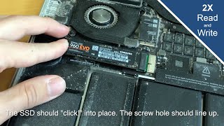 Upgrade your Macbook Pro SSD using any NVMe Drive (Double Performance!)