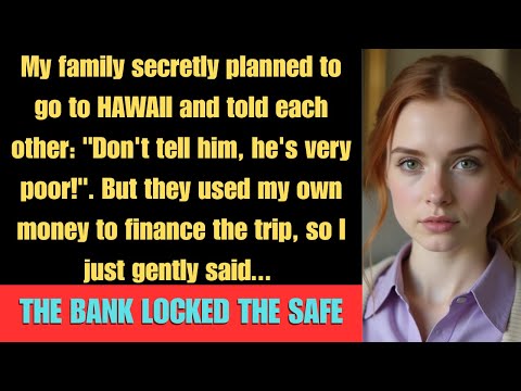 My family lied to me about the trip. I cut off all the money, the calls, and all the explanations