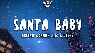 Ariana Grande, Liz Gillies - Santa Baby (Lyrics)