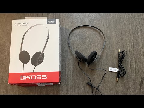 Koss KPH40 Unboxing