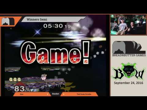Gus (Jigglypuff) vs Ted from Scrubs (Fox / Marth) - Black Wolf September 2016 Melee