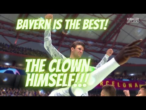 Barcelona Career Mode Ep 8! Against Bayern Again!!!!
