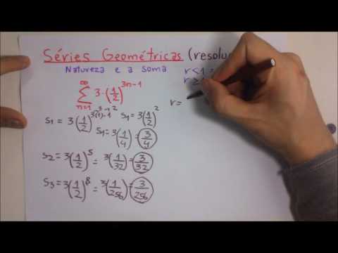 Séries Geométricas - 1 exercício 1/13