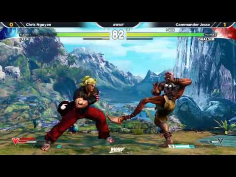 WNF Wednesday Night Fights 1.7 SFV - Chris Nguyen (Ken) vs Commander Jesse (Dhalsim)