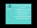 Lilly Allen - Somewhere only we know (Lyrics on ...