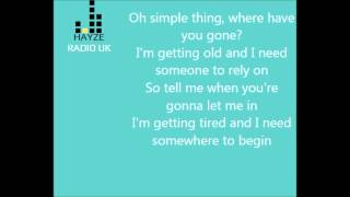 Lilly Allen - Somewhere only we know (Lyrics on screen)