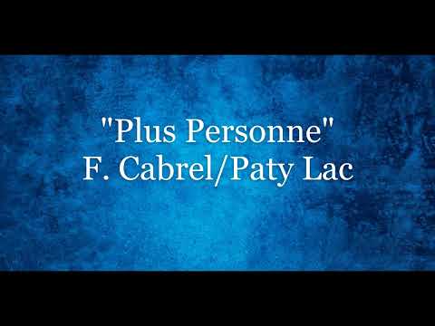 Videoclip de Plus personne (Remastered) — Francis Cabrel