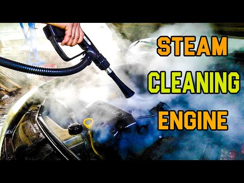 Steam Cleaning Car Engine - How To!